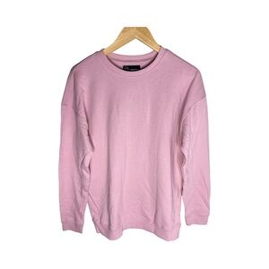 Original Use Long Sleeve Lightweight Pink Crewneck Sweatshirt NWT Size S